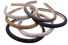 Soft padded narrow headband - padded,