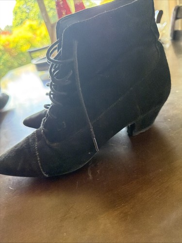 Vtg black suede - *vtg*,