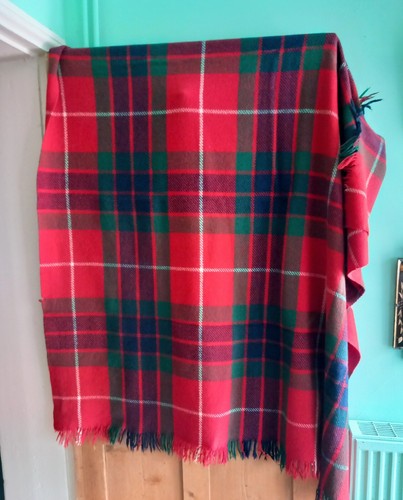 Vintage tartan all wool - tartan,