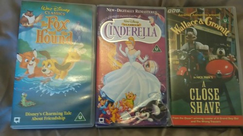 Bundle childrens vhs videos - bundle,