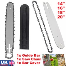 Chainsaw Guide Bar Saw Chain Blade Kit Fit 14" 16" 18" 20" Inch Stihl Husqvarna