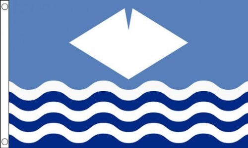 Isle wight flag x 3 - flag,
