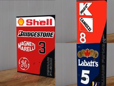 F1 Rear Wing Artwork Ferrari