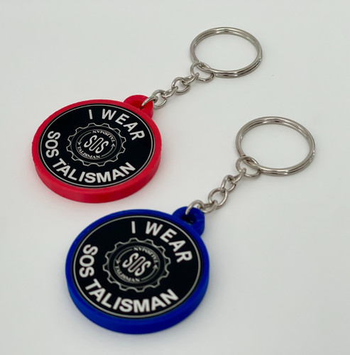 Sos talisman keyring - sos, –