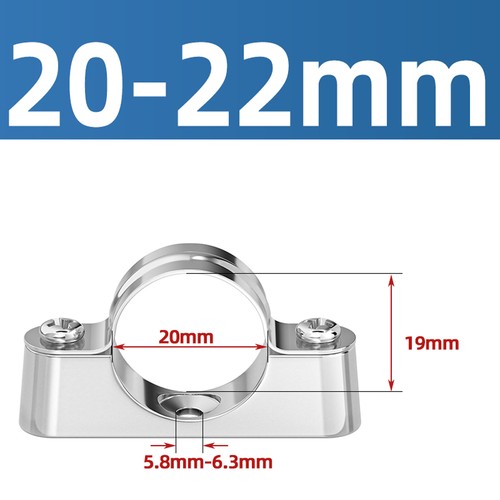 Stainless steel pipe clamp - steel,