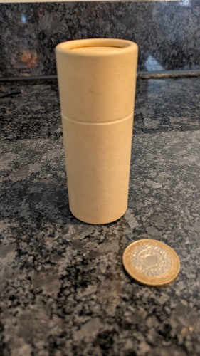 Cardboard empty deodrant tubes - cardboard,