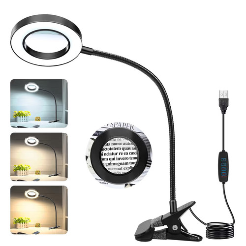 10x magnifying glass with - magnifying,