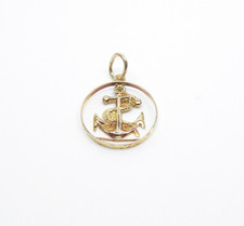 14ct Gold Anchor Charm Yellow