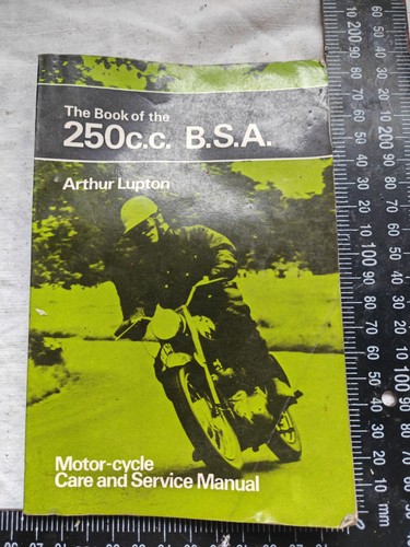 Vintage bsa 250cc - vintage,