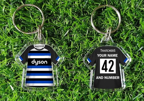 Bath rugby shirt keyring - bath,