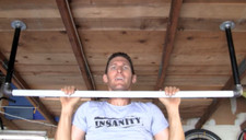 Pull Up Bar Made From