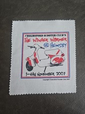 Hemsby The Winter Warmer Scooter Rally Patch 2007 Not Paddy Smith Vespa