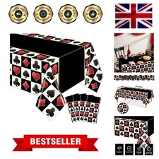 4 Pcs Casino Tablecloths