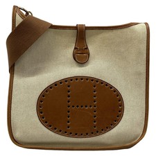 HERMES Evelyne GM Cream Brown