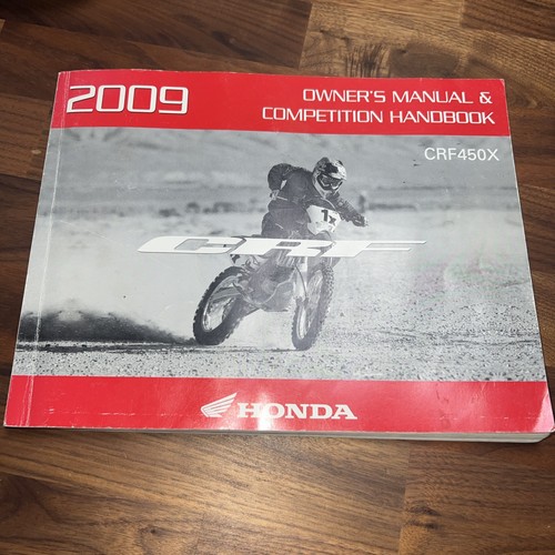 Oem honda 2009 crf450x owner - honda,