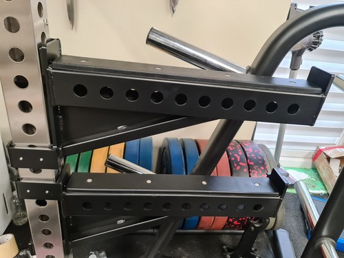 Safety spotter arms for - safety, 3x3