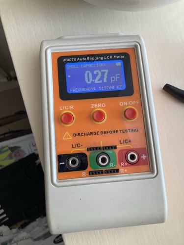 Capacitance inductance meter