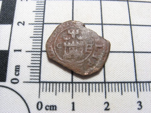 Spanish pirate cob coin - pirate,