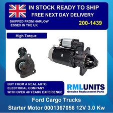 Starter Motor For Ford Cargo