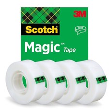 Scotch Magic Tape Invisible Tape Rolls 19MM X 33MM 1 3 5 Or 10 Pack