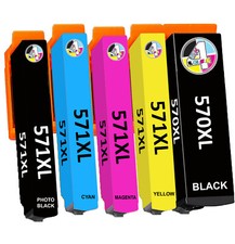 Non OEM Inks For Canon Pixma MG5750 MG5751 MG5752 MG5700 MG5753 MG6850 PGI570XL