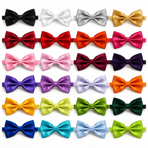 Kids child black bow tie - black,