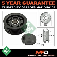 Deflection Guide Pulley INA Fits Mercedes-Benz Audi + Other Models