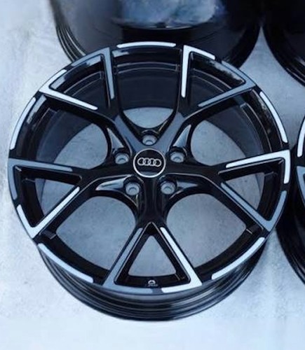 New aluminum rims audi rotor - 4,