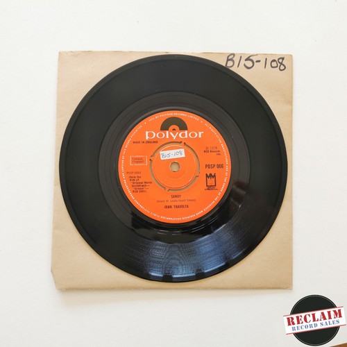 John travolta sandy vinyl - john,