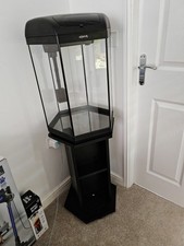 Aquael Hexa 60L Fish Tank with Matching Stand 41x41x60cm