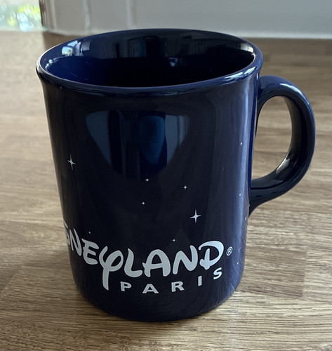 Disneyland paris dark blue mug - paris,