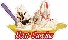BOAT SUNDAE, with no flake ICE