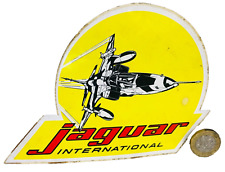 Sticker Aircraft Jaguar International Yellow Plane Rare Vintage Flying ra