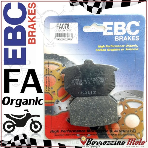 Brake pads rear - ebc, fa078