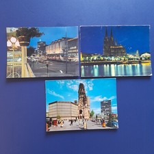German Postcards Vintage Aged X 3 See Photographs.