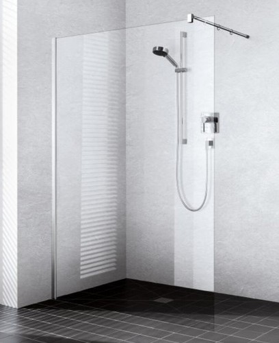 Kermi 1100mm shower - shower, wall