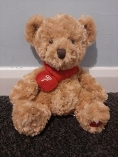 House Of Fraser Bear. Fraserbear 2007. Soft plush teddy bear. 
