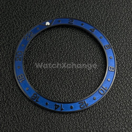 Blue black 38mm - blue, sloping