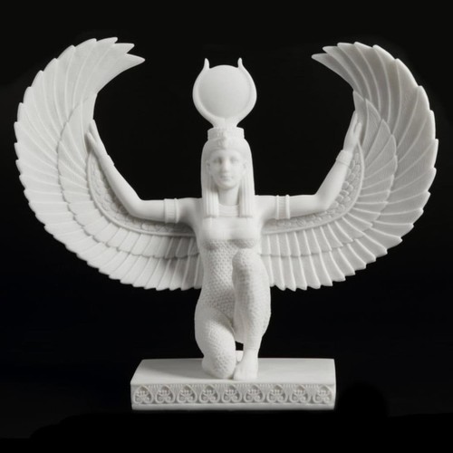 Winged isis statue egyptian - isis,