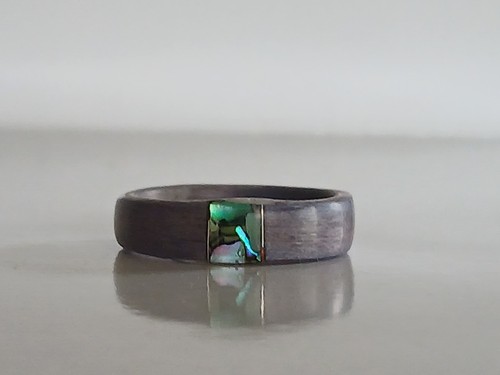 Handcrafted bentwood ring - bentwood,