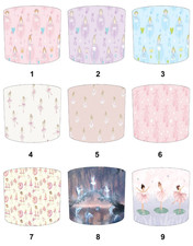 Ballet Ballerina Lamp shades Ceiling Lights Pendant shades Table Lampshades.