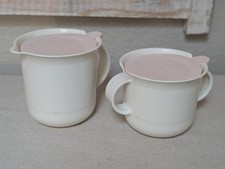 Vintage Tupperware Cream and