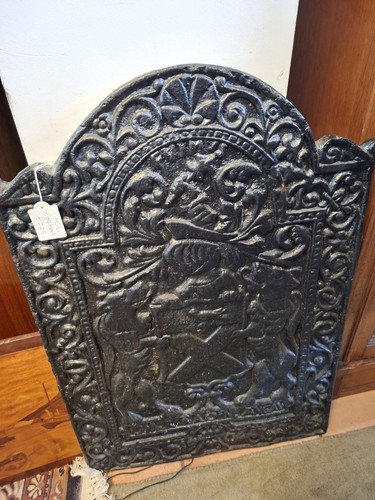 Edwardian cast iron fireplace - edwardian,