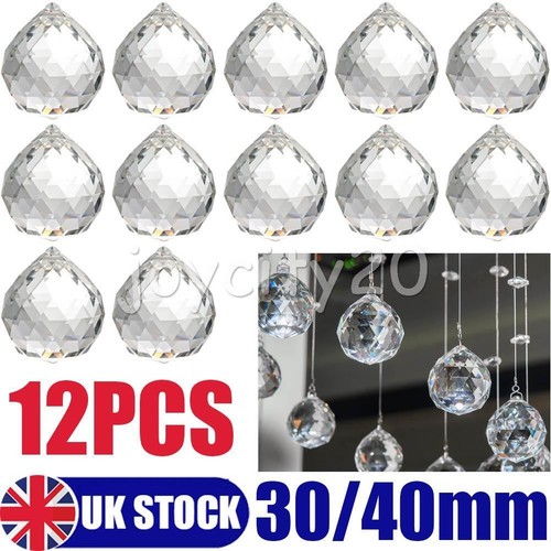 Pcs crystal clear - 12, 40mm