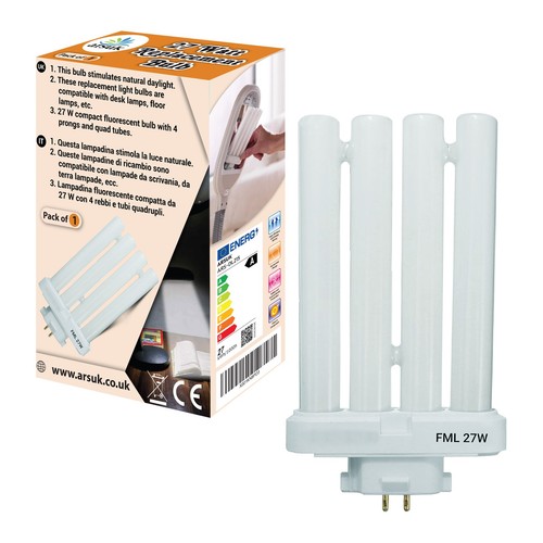 27w fluorescent daylight bulb - 27w,