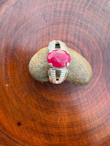 Natural ruby ring - ruby,
