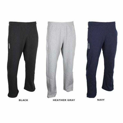 Bauer heather grey sweatpants - bauer,