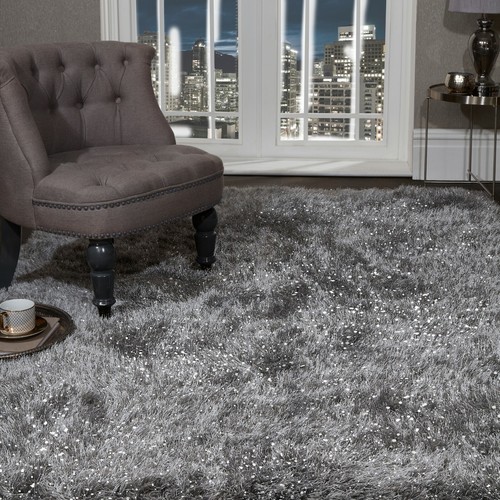 Shaggy rug shimmer sparkle - shaggy,