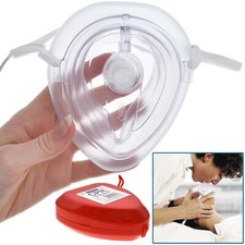 Emergency CPR MOUTH To MOUTH Oxygen Mask Resuscitation Nose Barrier First Aid
