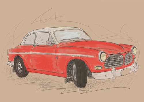 Vintage car 60s 70s - car,